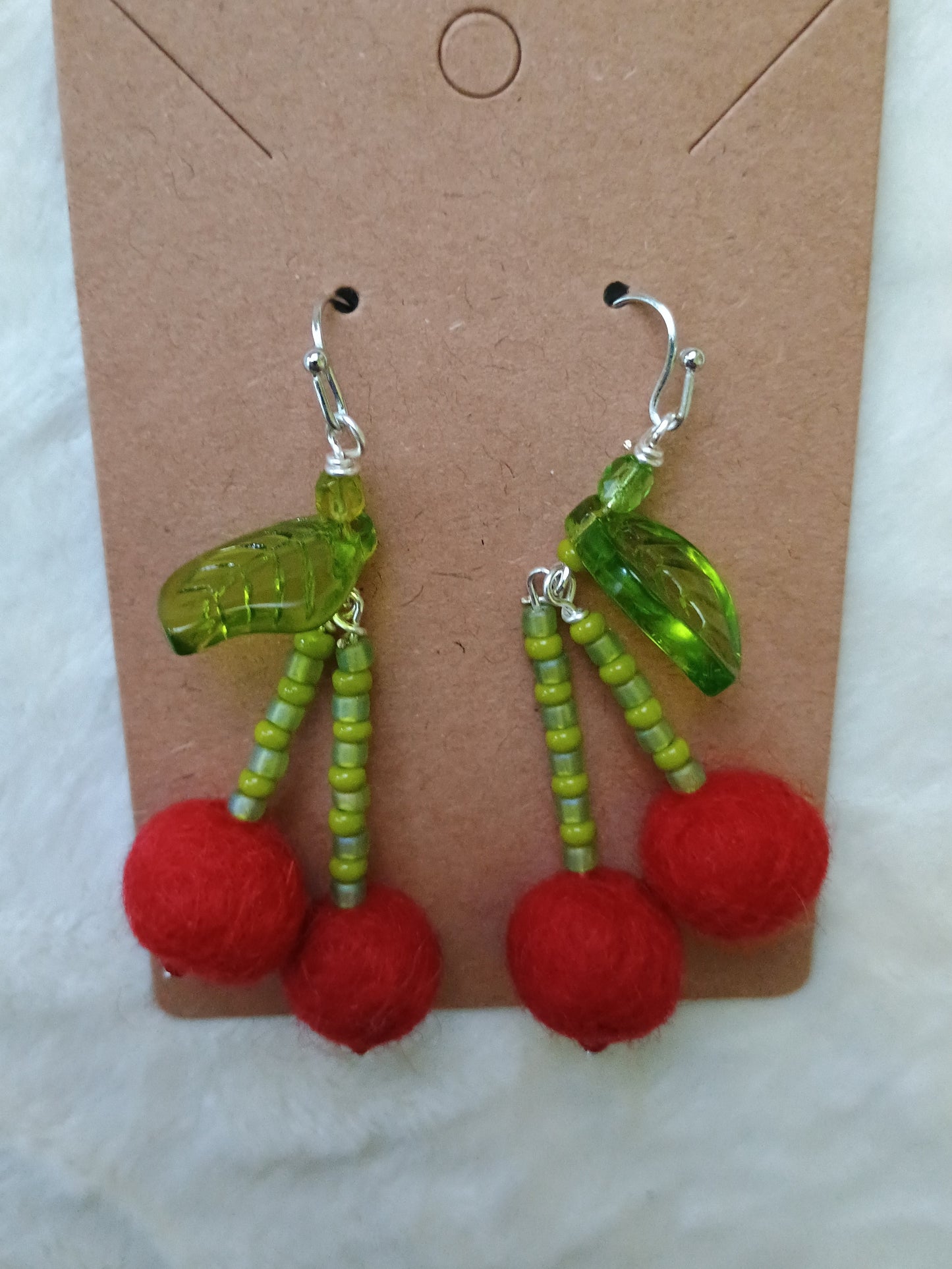 Sweet as Cherry Wine Earrings