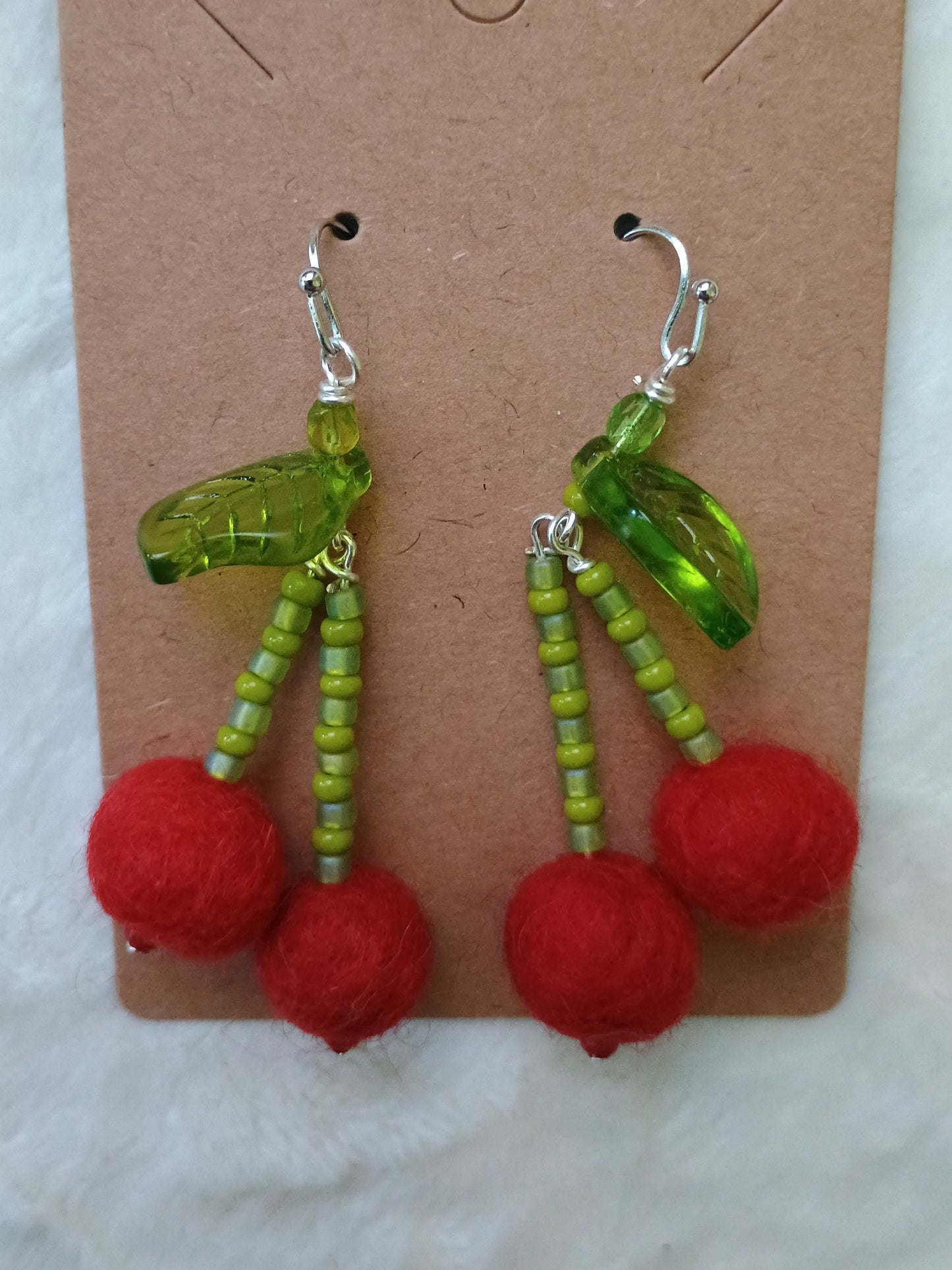 Sweet as Cherry Wine Earrings