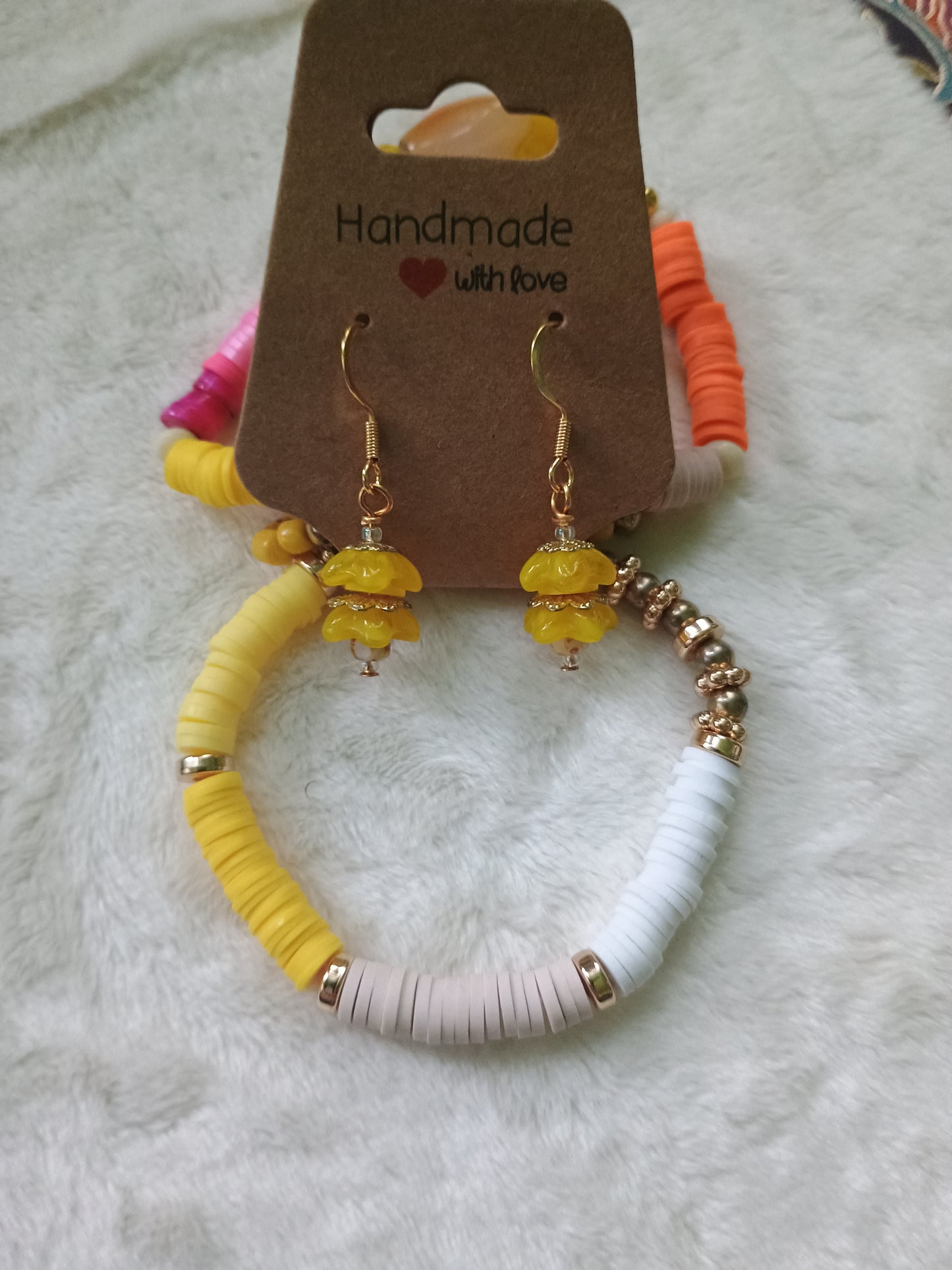 Eastern Sun ~ 3 Bracelets & Earrings Bundle